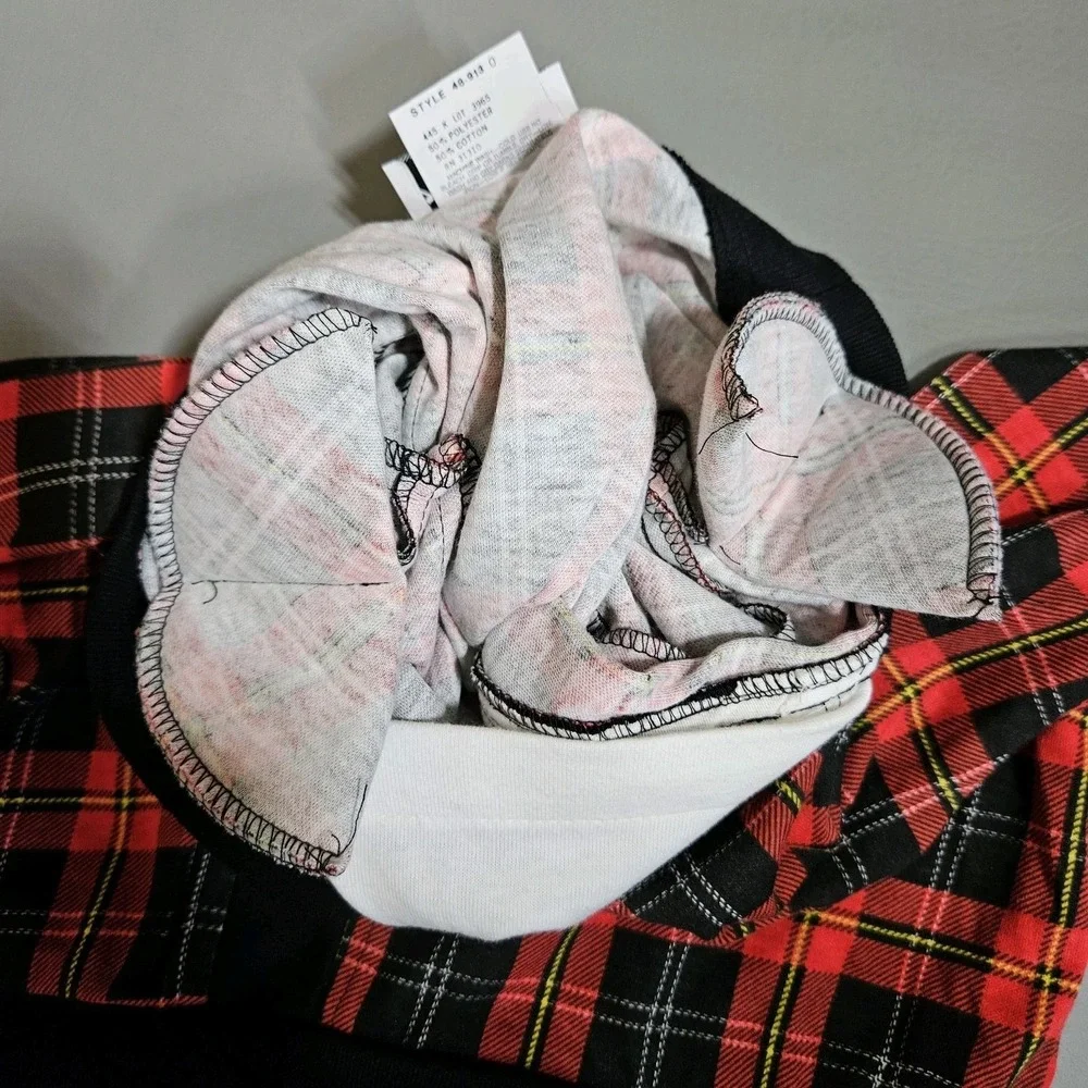 Vintage 90s Dress 12 School Preppy Y2K‎ Tartan Plaid Crest Academia - Picture 10 of 10